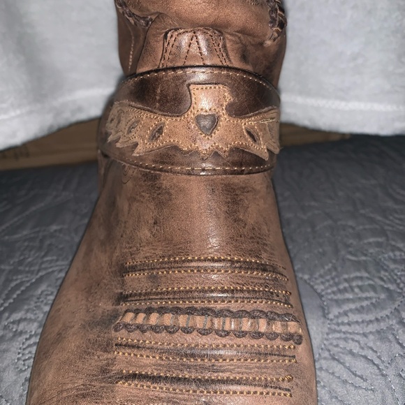 western style  leather boots - Picture 6 of 15